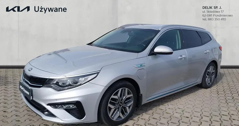 kia wielkopolskie Kia Optima cena 77900 przebieg: 125000, rok produkcji 2019 z Frombork